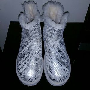 UGG Mini Bailey Button Bing Boots